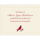 Bird Motif Flat Sympathy Cards Image 3 of 6